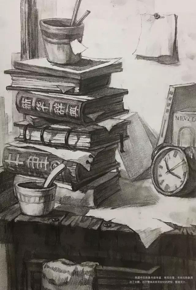 清华美院素描高分试卷及点评,中国美院高分卷2019素描