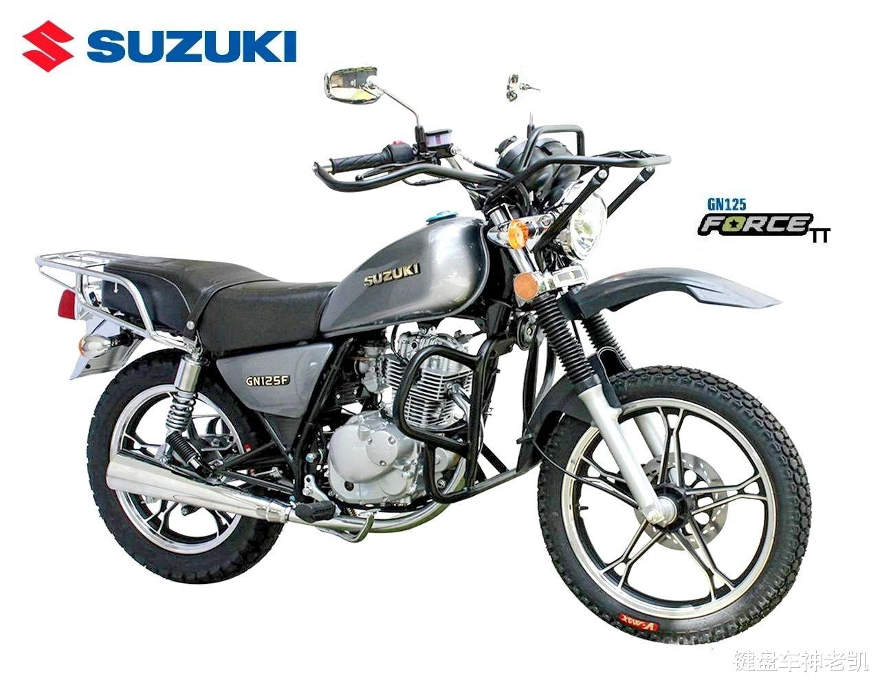 铃木gn125新款红色二手,铃木gn125最新版