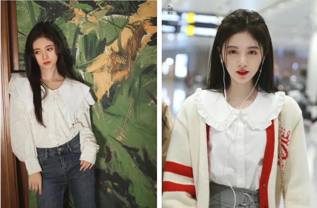 把白衬衫穿得好看的女人,好看的女性白衬衫