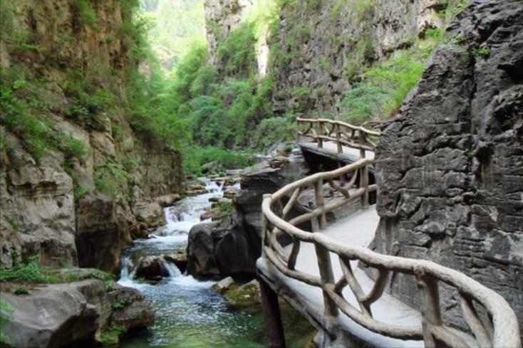 山西省境内最美的太行大峡谷,山西有什么大峡谷旅游景点