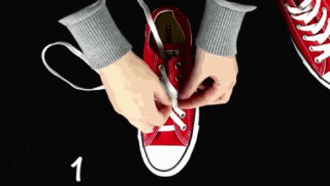 怎么系鞋带才能让鞋带好看呢,教你如何系鞋带最全鞋带穿孔技巧