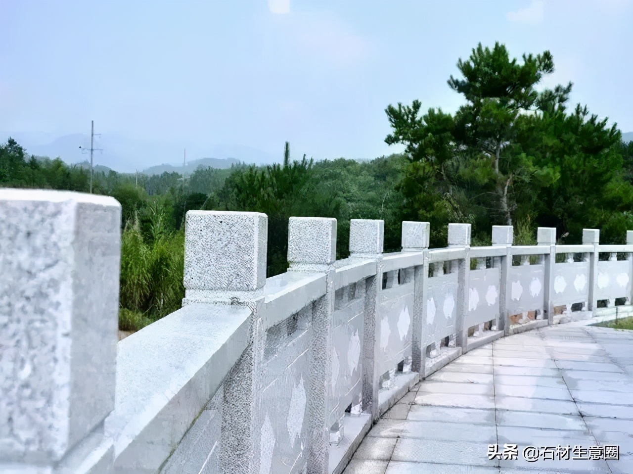 石材栏杆高档,天然石材栏杆样式