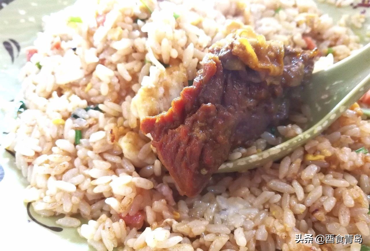 青岛老四方大排档,老四方路牛排