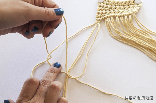 玩毛线手工制作,玩毛线教程幼儿