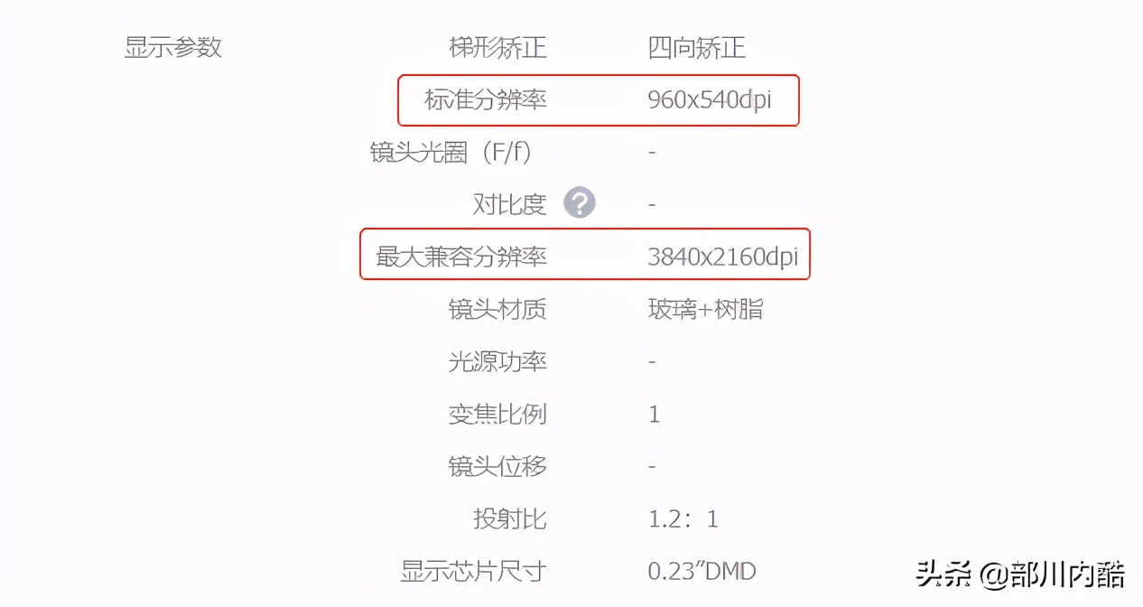 注意！有坑！选购投影仪时请务必注意这俩参数