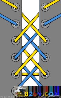 十种必学的鞋带系法,鞋带系的不好看怎么办