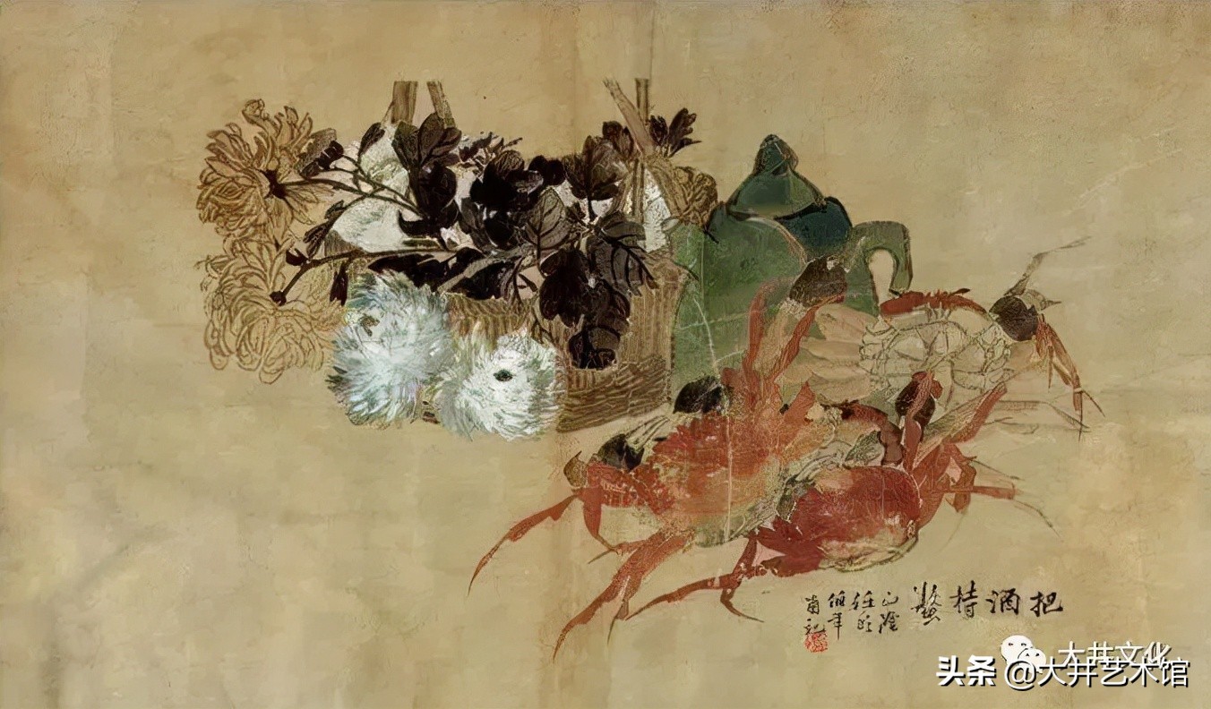 大井鉴赏|秋风起,蟹脚肥——画家笔下的蟹