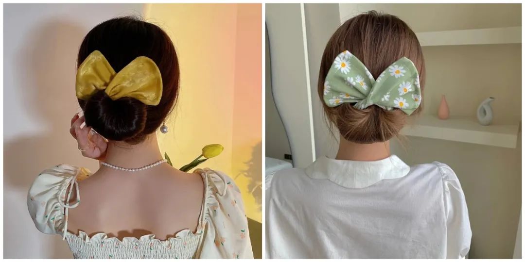 披发显脸小的发型,初中生可以扎的发型显脸小超可爱