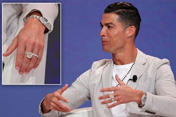 c罗所有奖项汇总图片,c罗钻戒