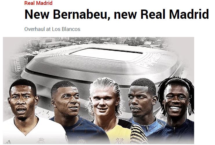 「英超狼队赞助商」西甲直播：皇马明夏收购姆巴佩+哈兰德+博格巴