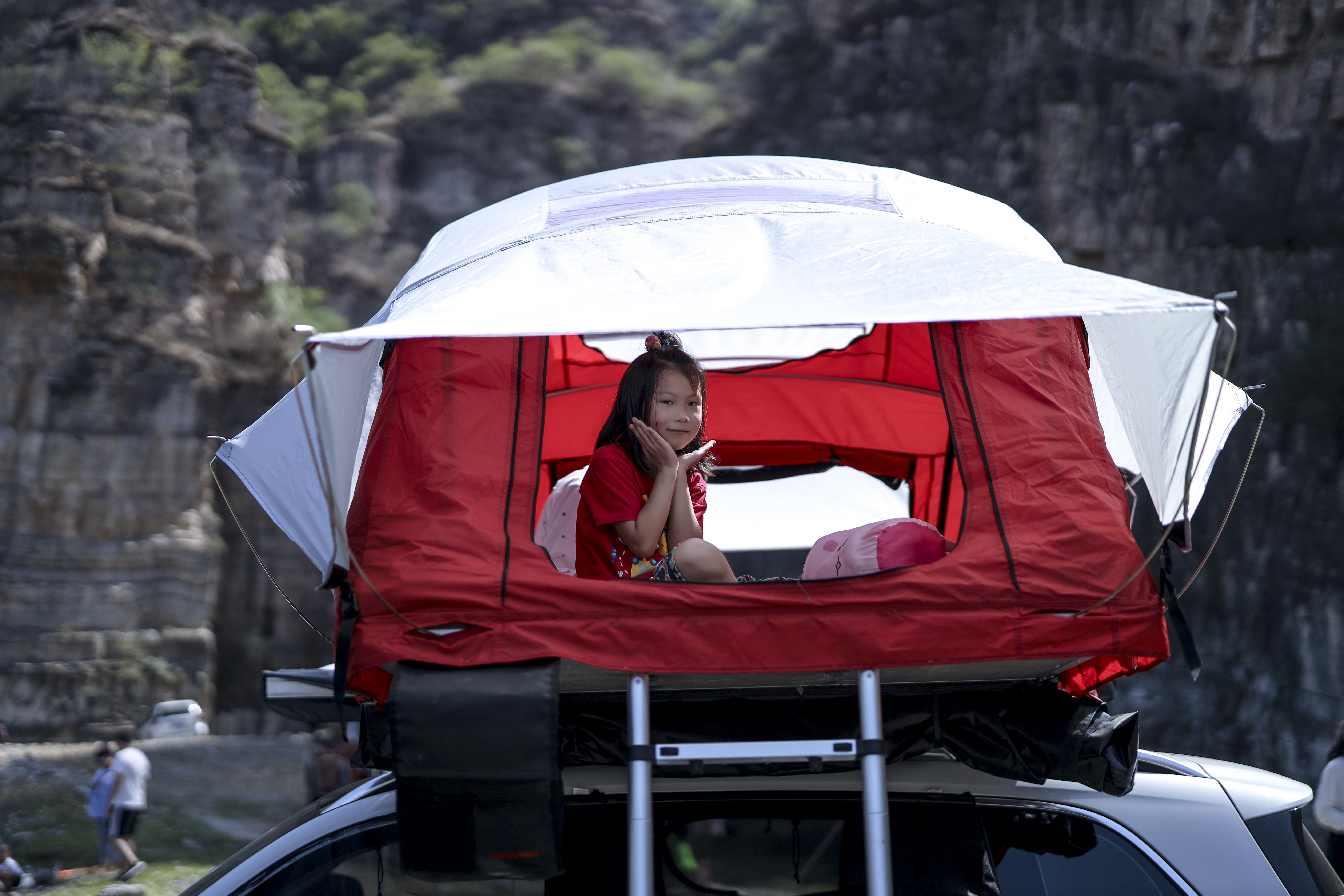 奔驰glb露营改装,glb改装露营