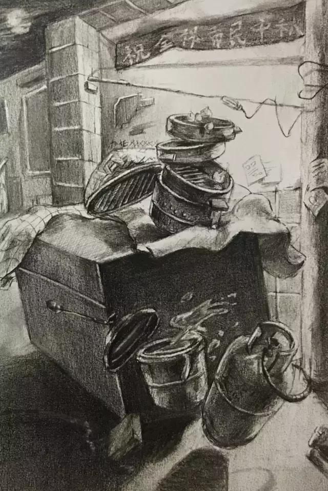 清华美院素描高分卷怎么画,清华美院高考素描