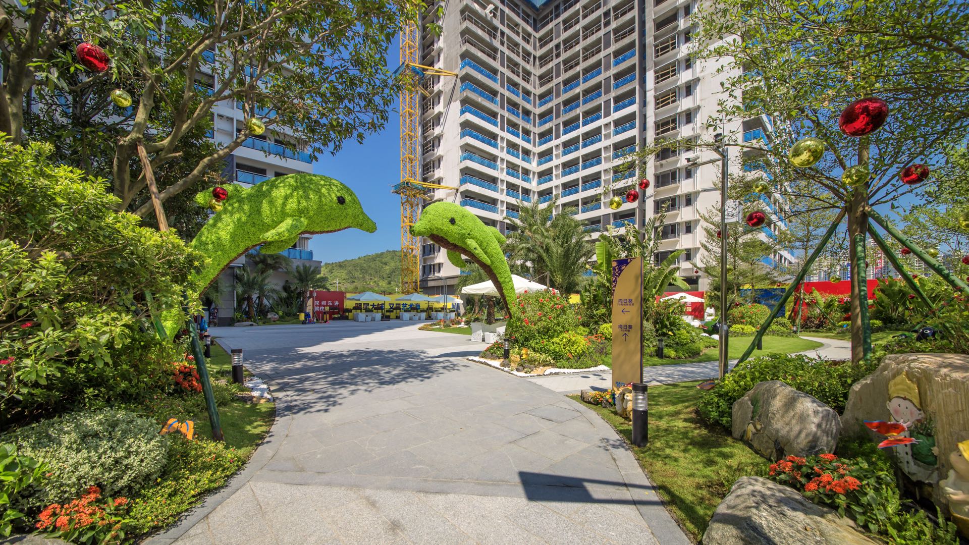 全家人的海上世界，大湾区“网红”滨海艺术住区（银滩花园）