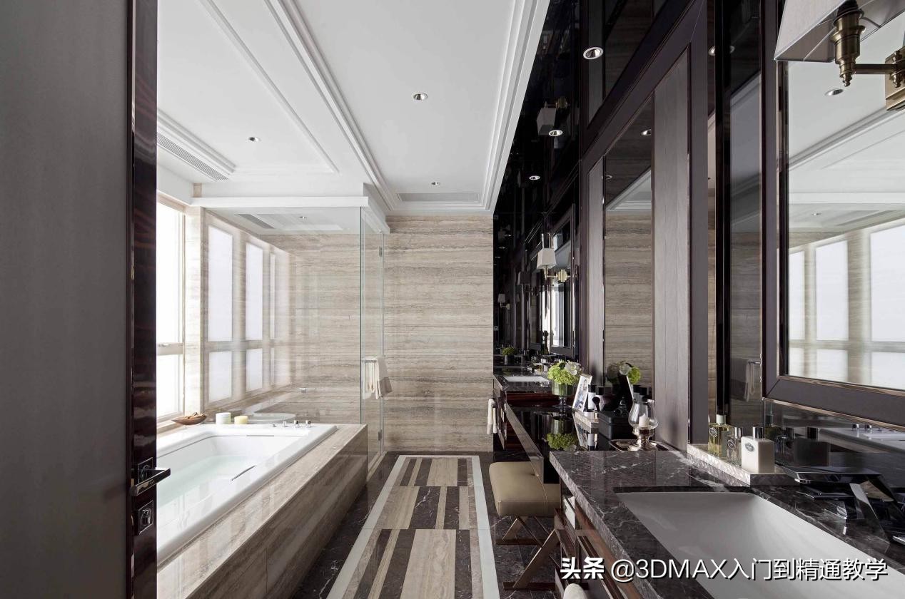 室内设计3dmax渲染,室内设计3dmax教程怎么调整基图