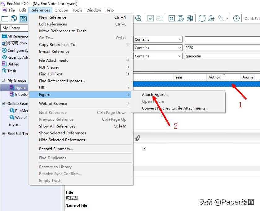 endnote怎么给文献加pdf,endnote怎么编辑文献输出格式