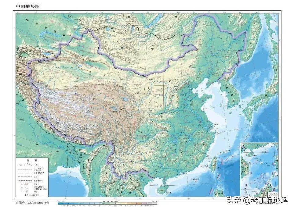 高中地理用什么地图,如何看懂高中地理地图