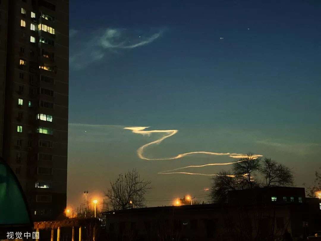 “龙状祥云”现京津冀上空，竟是“湖北造”