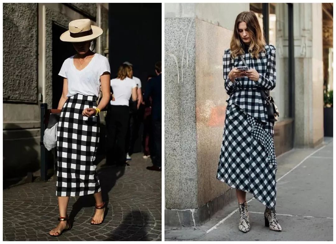 永不淘汰的格纹元素,格纹重塑经典复古摩登风强烈来袭