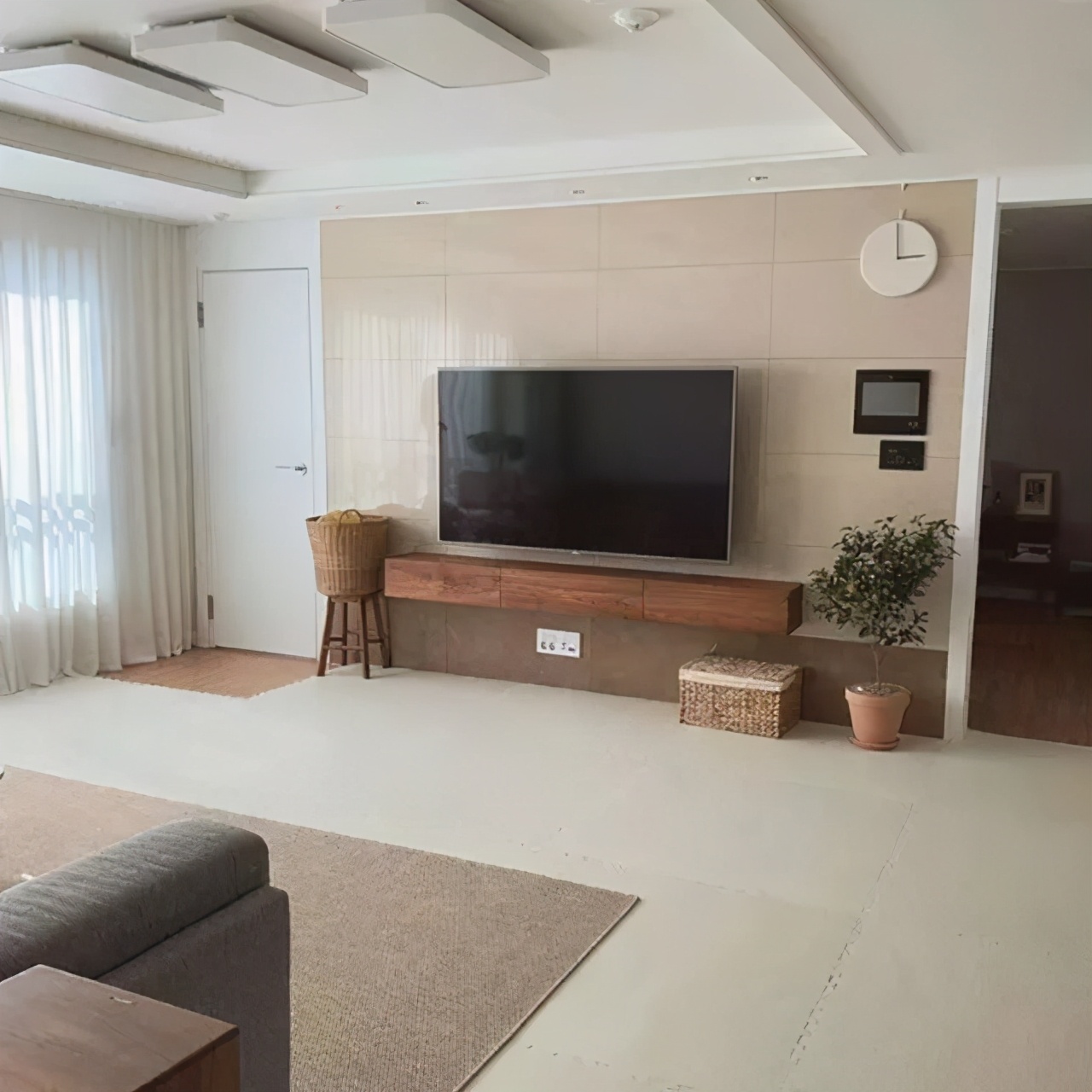 装修一家三口的温馨小窝,韩国家庭的装修风格