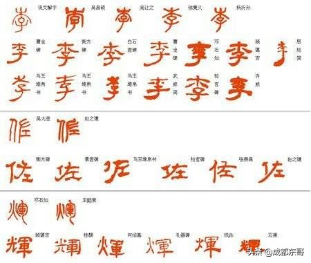 中华李氏字辈大全,四川姓李字辈与族谱