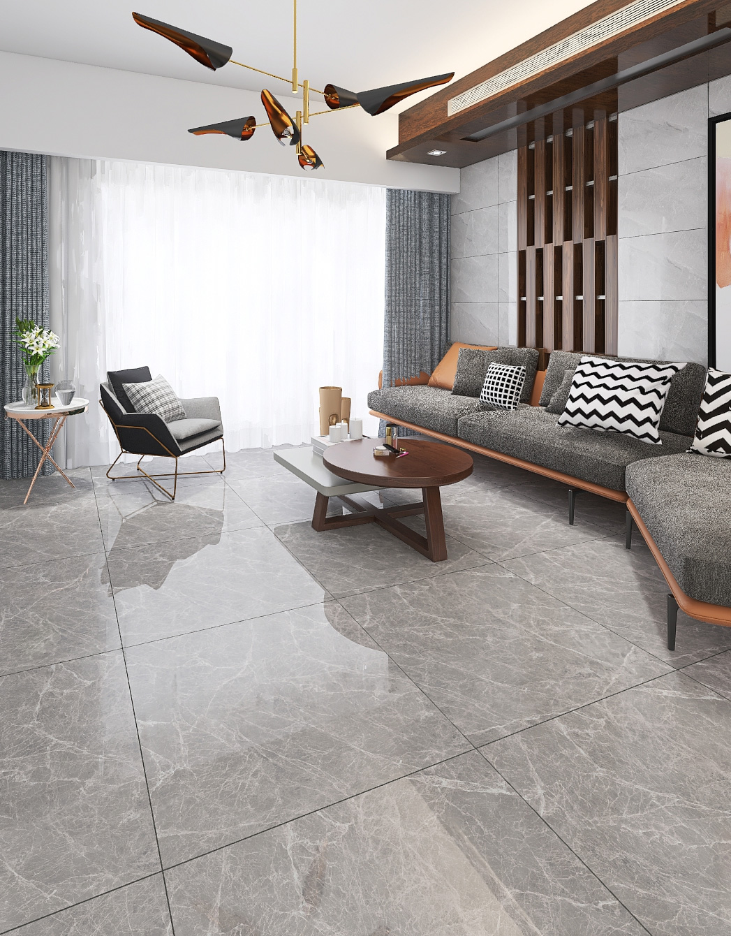 800*800瓷砖90平需要多少,800x800防滑地砖一般价格