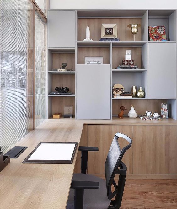 好看的书柜款式,13款高颜值书柜配色