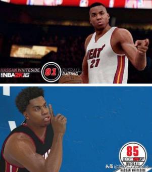 球员与2K的故事：努力打球为提2K能力值，新秀从游戏悟出盖帽技巧