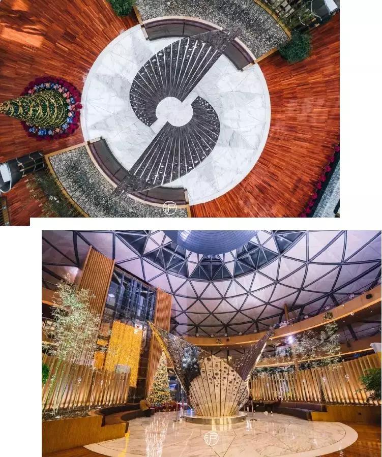 美到犯规的地方,魔都滴水湖酒店