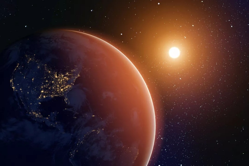 如果地球是颗球,假如地球是一厘米小球