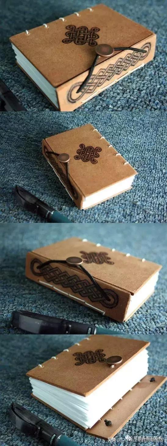 手工刺绣写字本,手工制作刺绣记录本