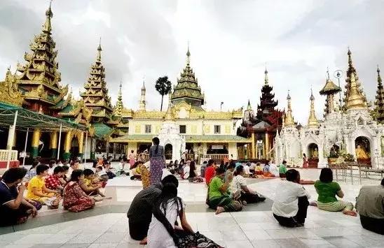 缅甸佛教圣地仰光大金塔,千年佛祖舍利视频