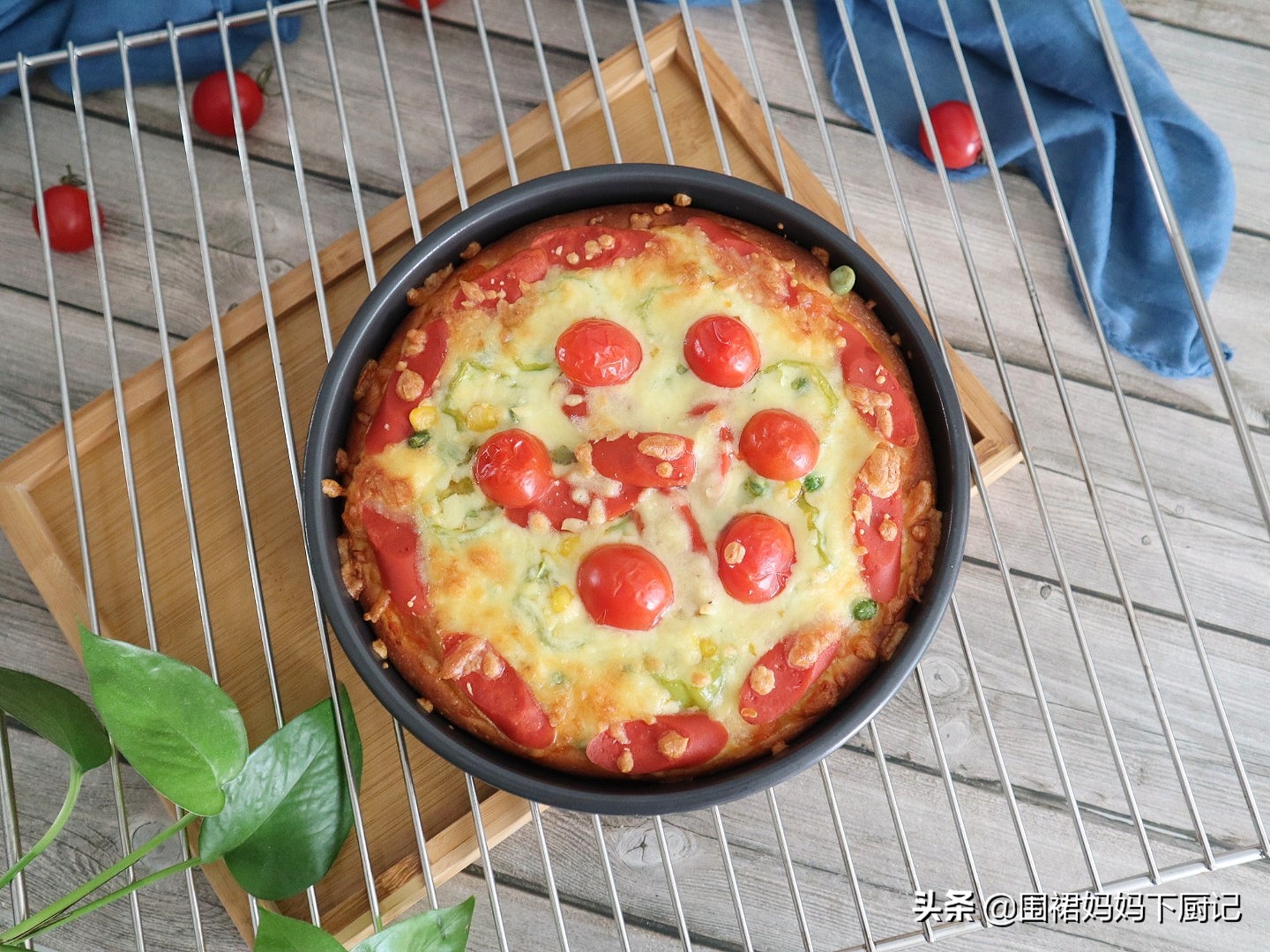 怎么做披萨饼皮酥脆,在家做披萨饼的饼皮