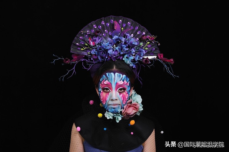 期末季｜北京化妆精英班迎来创意妆毕业考挑战