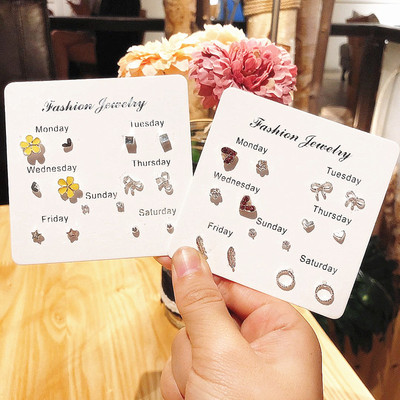 显脸小好看简洁美丽耳环推荐,新款简约时尚气质耳环耳饰