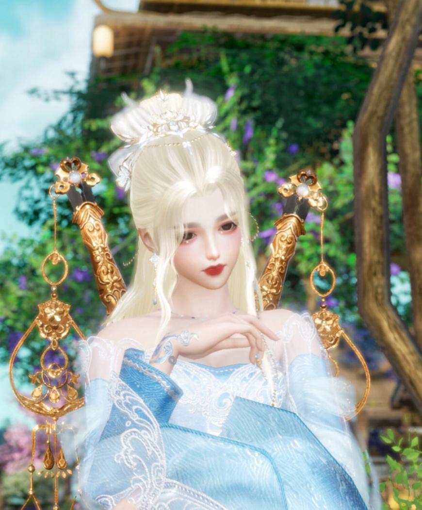 剑网三金发时装,剑网三新外观实测