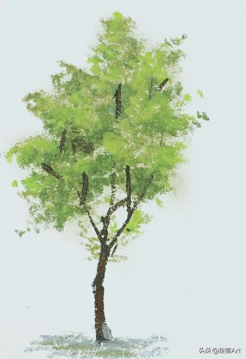 油画棒绘画基础介绍,可塑性强的油画棒跟儿童油画棒