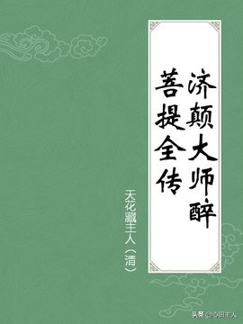 小说济颠大师醉菩提全传,济颠大师醉菩提全传