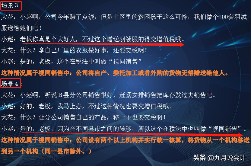 视同销售的11种方法,视同销售全部总结