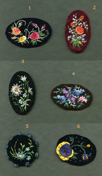 刺绣立体首饰教程,刺绣肌理首饰图案