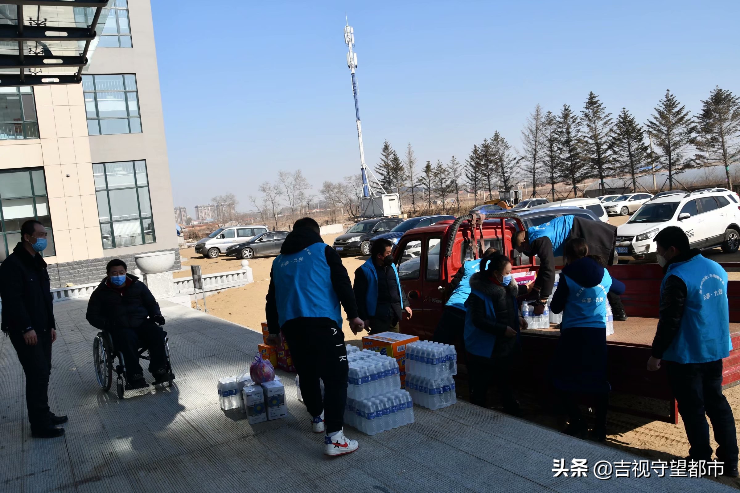 长春市九台区：“志愿红”助力战“疫”一线