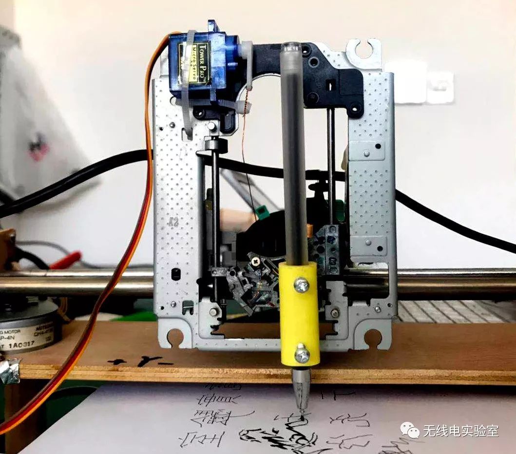 牛人自制写字机,自己如何制作一台写字机