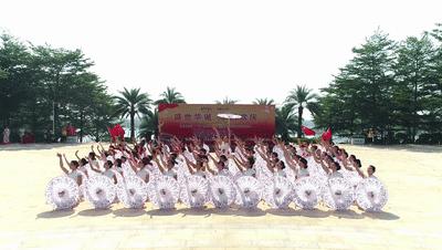 惊艳全国、破世界纪录!455名旗袍佳丽云集湛江遂溪玥珑湖