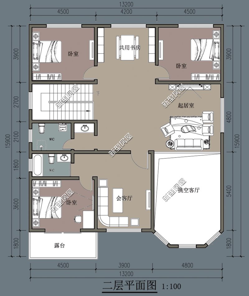 10套新农村建房户型，堂屋柴火房一个不落，我最爱第7套，你呢？