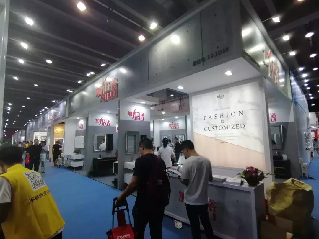 广州建博会卫浴直播现场,广东建博会整装卫浴