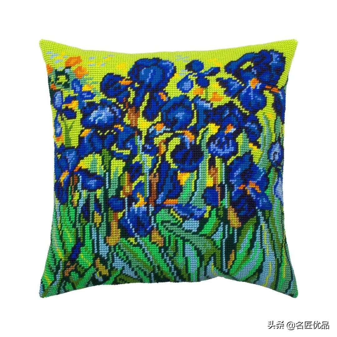 旧物利用!毛线用不完就用来刺绣,这才是十字绣最让人佩服的绣法