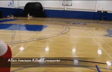 篮球后卫运球过人,行进间运球过人技巧