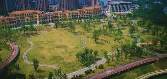 成都绿道被隔开,成都被3条路包围的楼盘