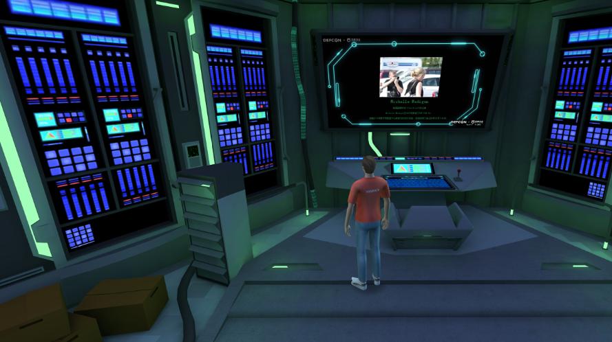 vrchat虚拟现实里体验赛博朋克,vr全球虚拟大会