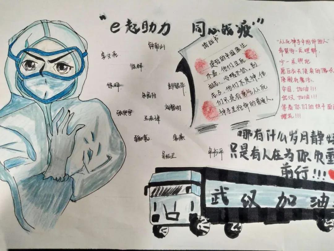 e起助力同心战疫,e起战疫优秀作品