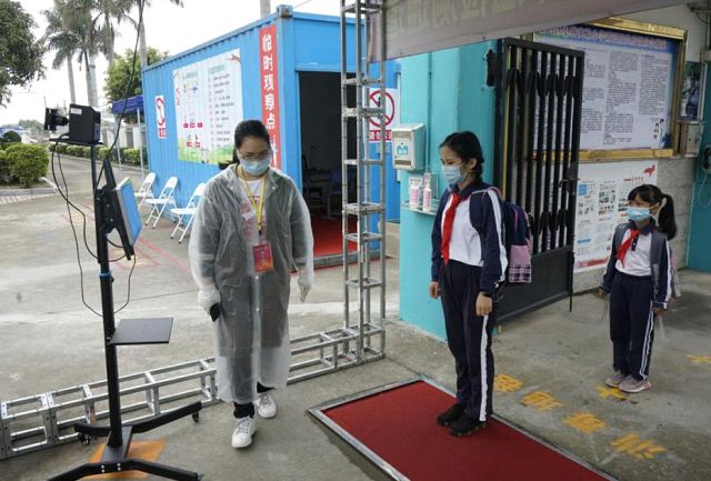 金湾开学了？学生发烧咳嗽了？别慌……